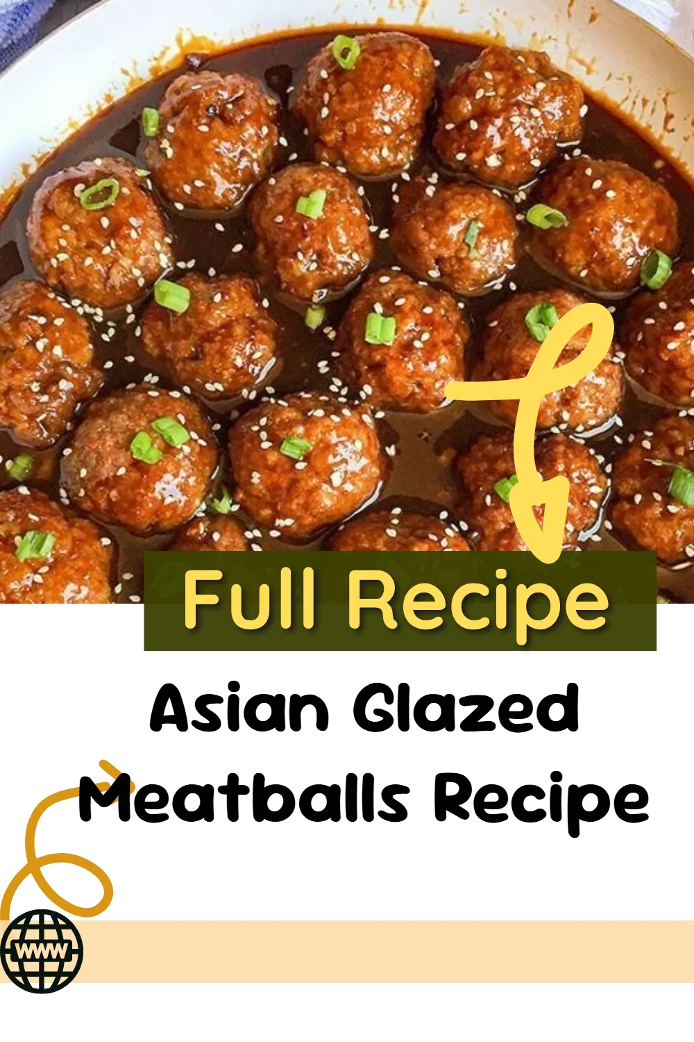 Asian Glazed Meatballs Recipe