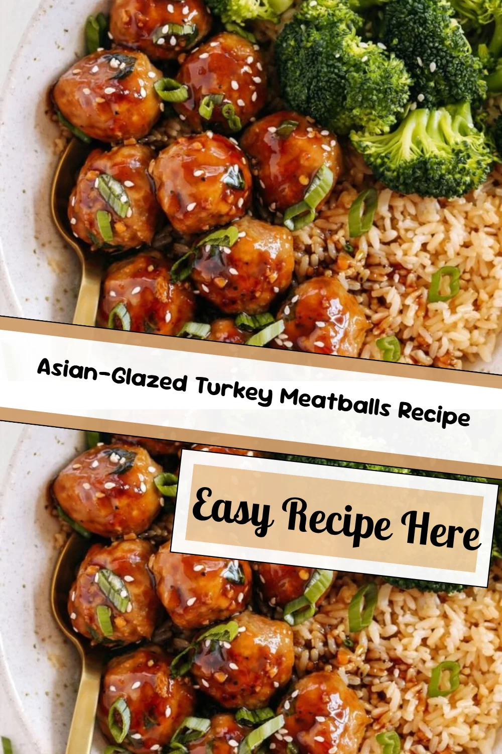 Asian-Glazed Turkey Meatballs Recipe