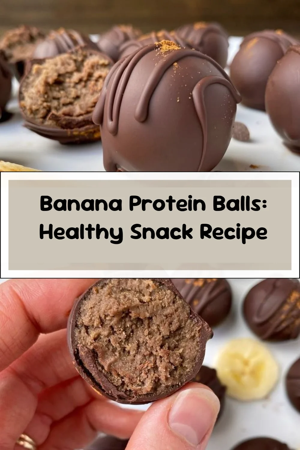 Banana Protein Balls: Healthy Snack Recipe
