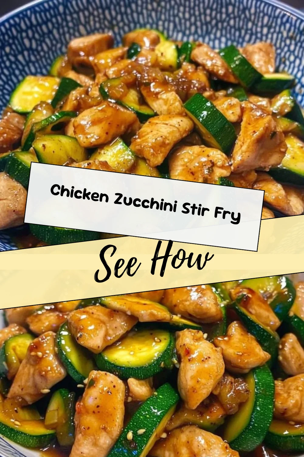 Chicken Zucchini Stir Fry