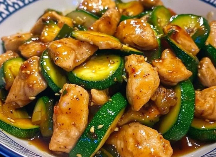 Chicken Zucchini Stir Fry