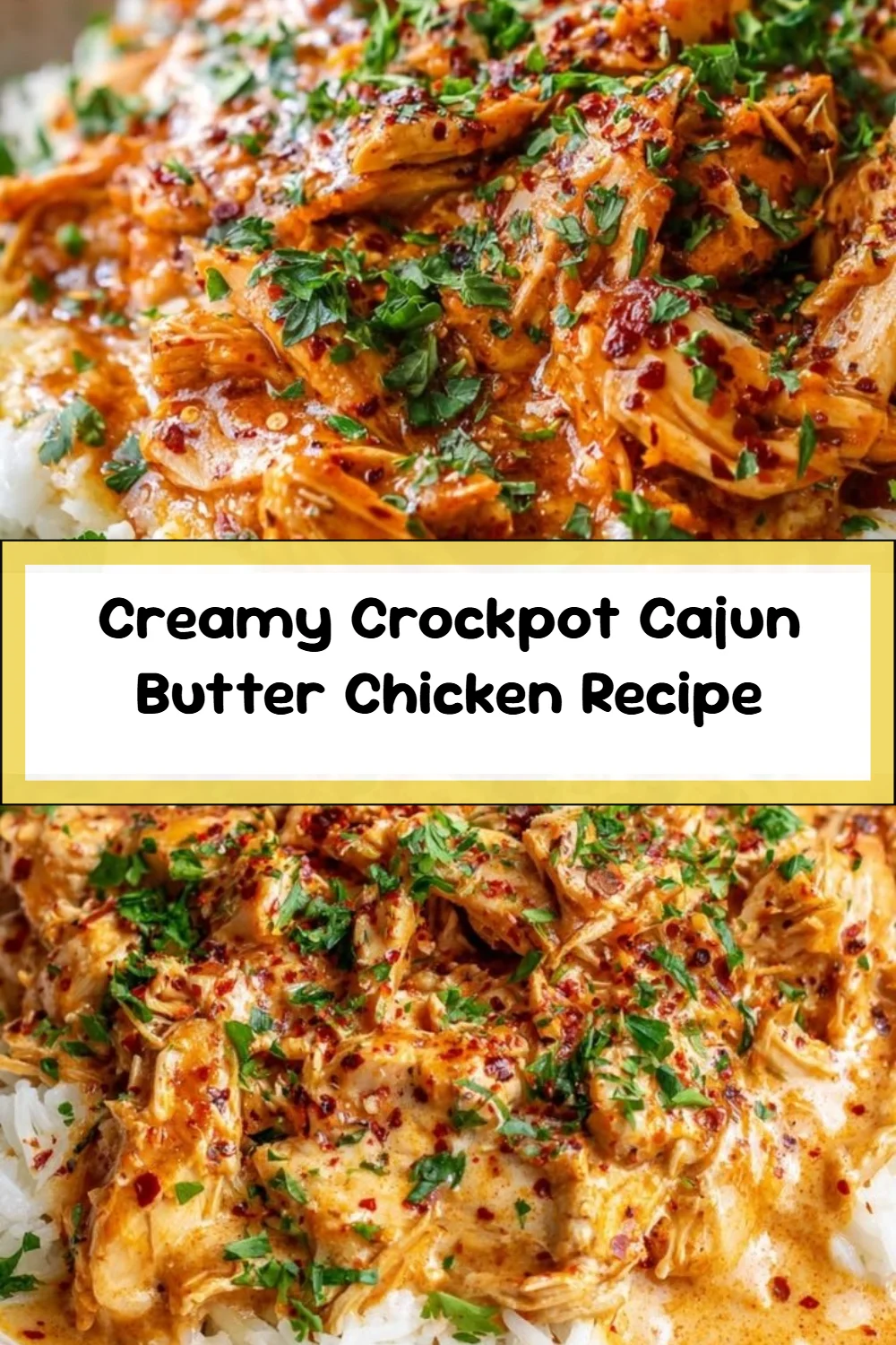 Creamy Crockpot Cajun Butter Chicken Recipe
