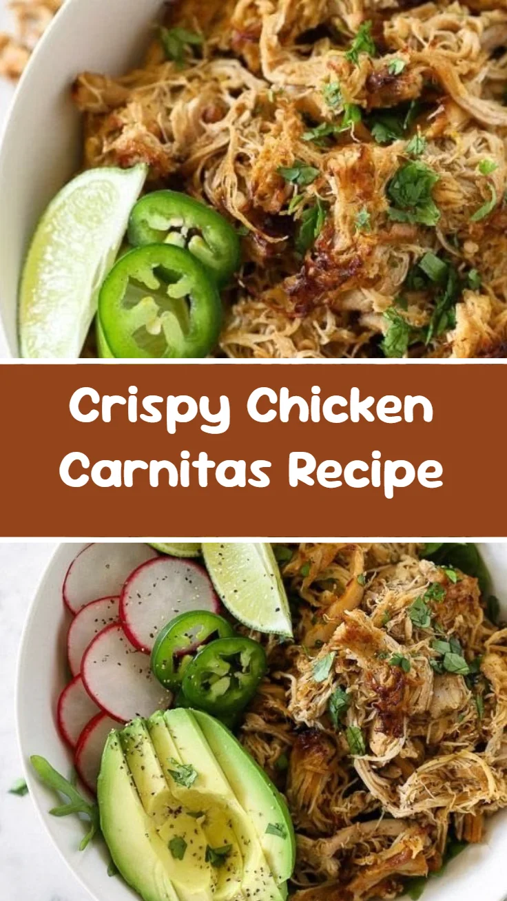 Crispy Chicken Carnitas Recipe