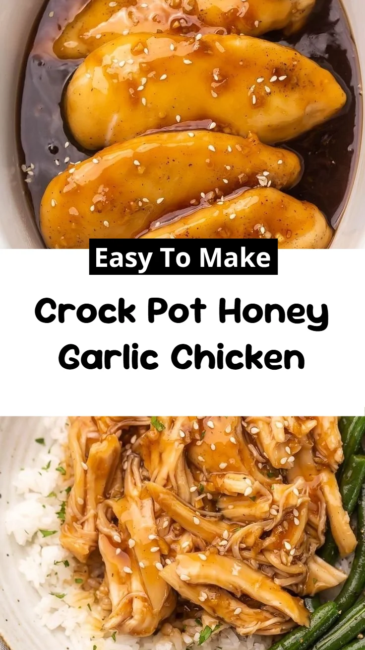 Crock Pot Honey Garlic Chicken