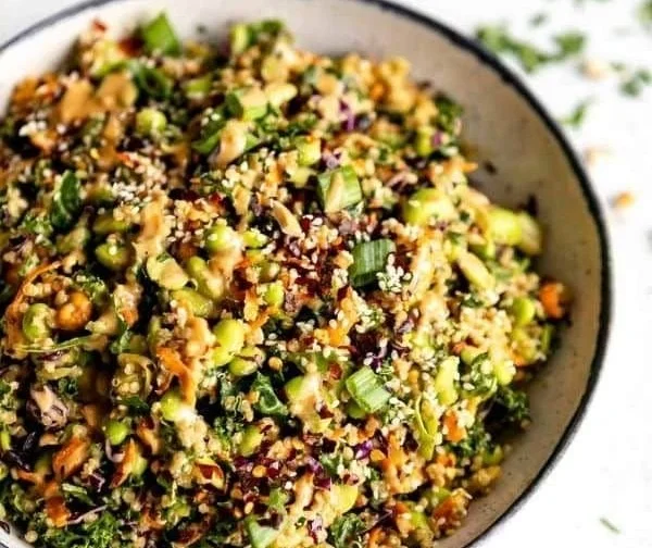Asian Crunch Edamame Salad