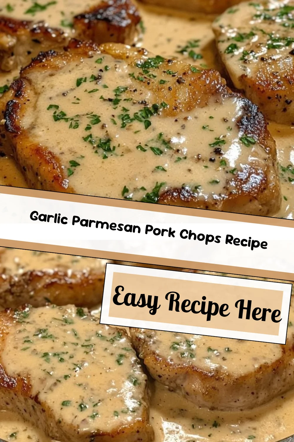 Garlic Parmesan Pork Chops Recipe