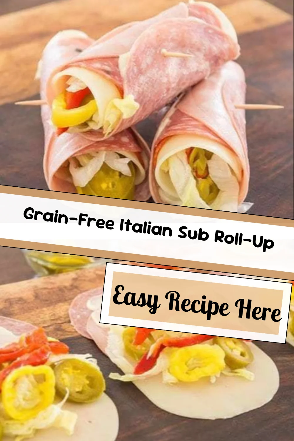 Grain-Free Italian Sub Roll-Up