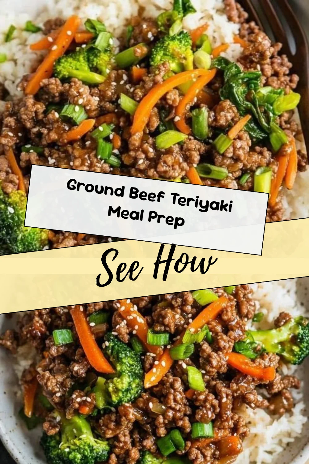 Ground Beef Teriyaki Meal Prep