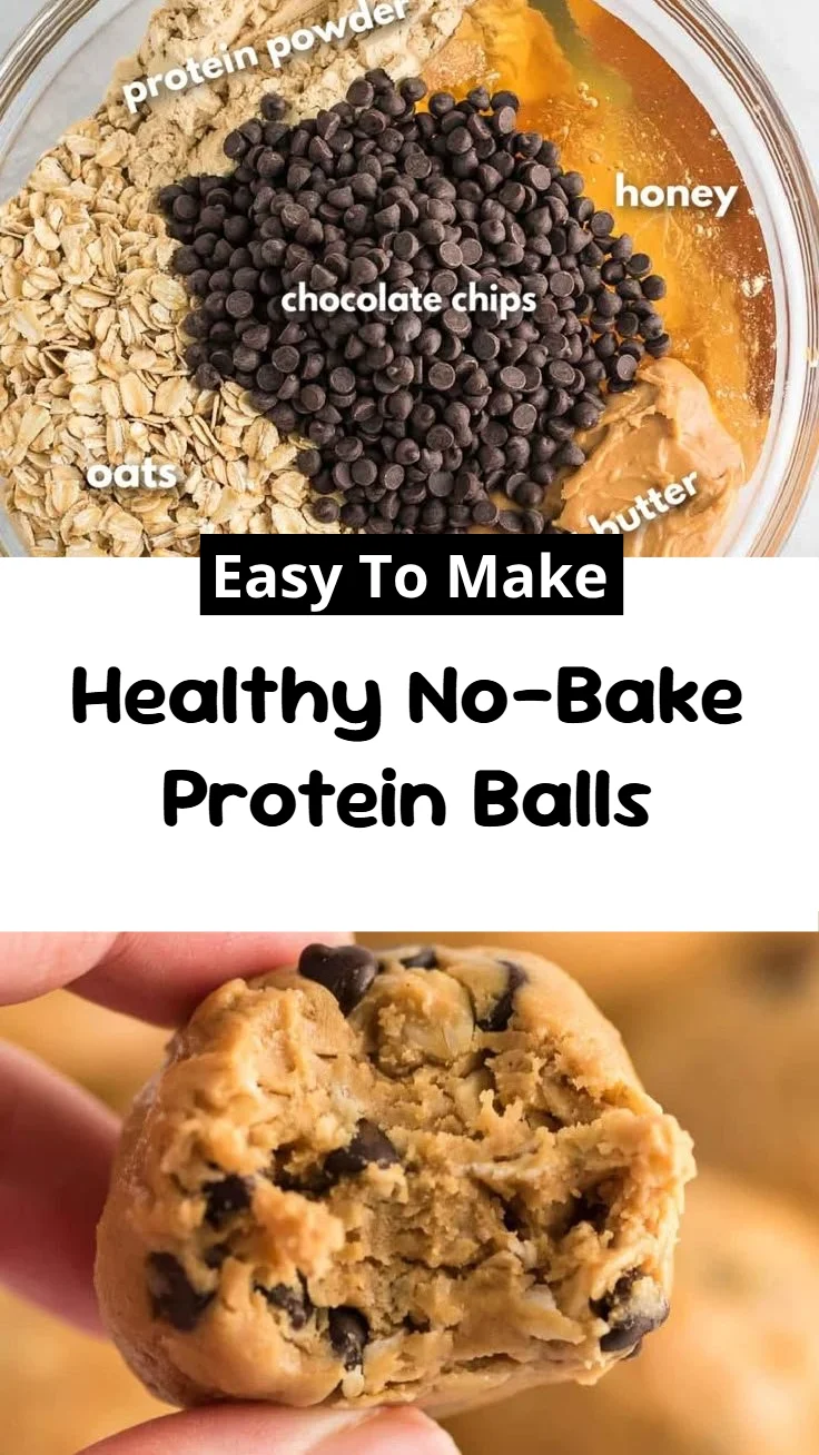 Healthy No-Bake Protein Balls