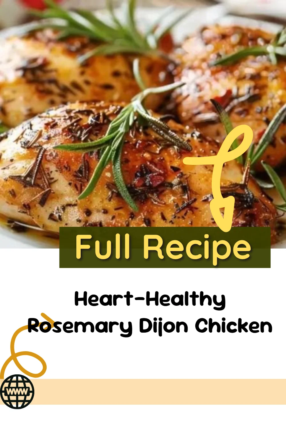 Heart-Healthy Rosemary Dijon Chicken
