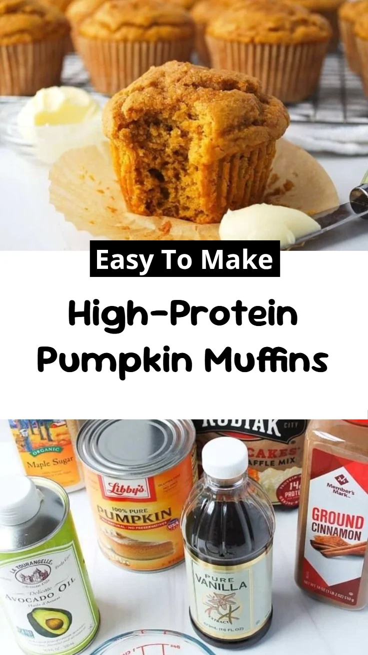 High-Protein Pumpkin Muffins