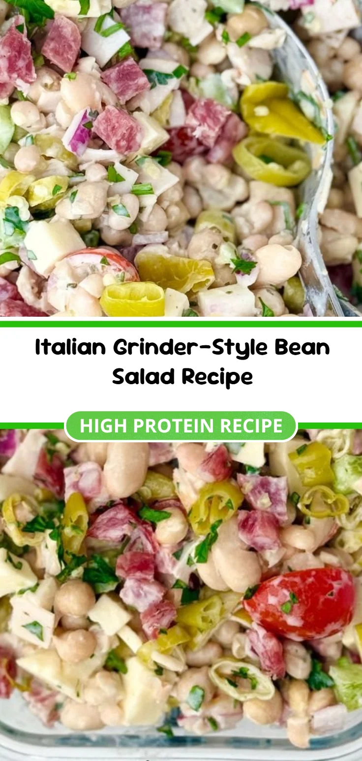 Italian Grinder-Style Bean Salad Recipe