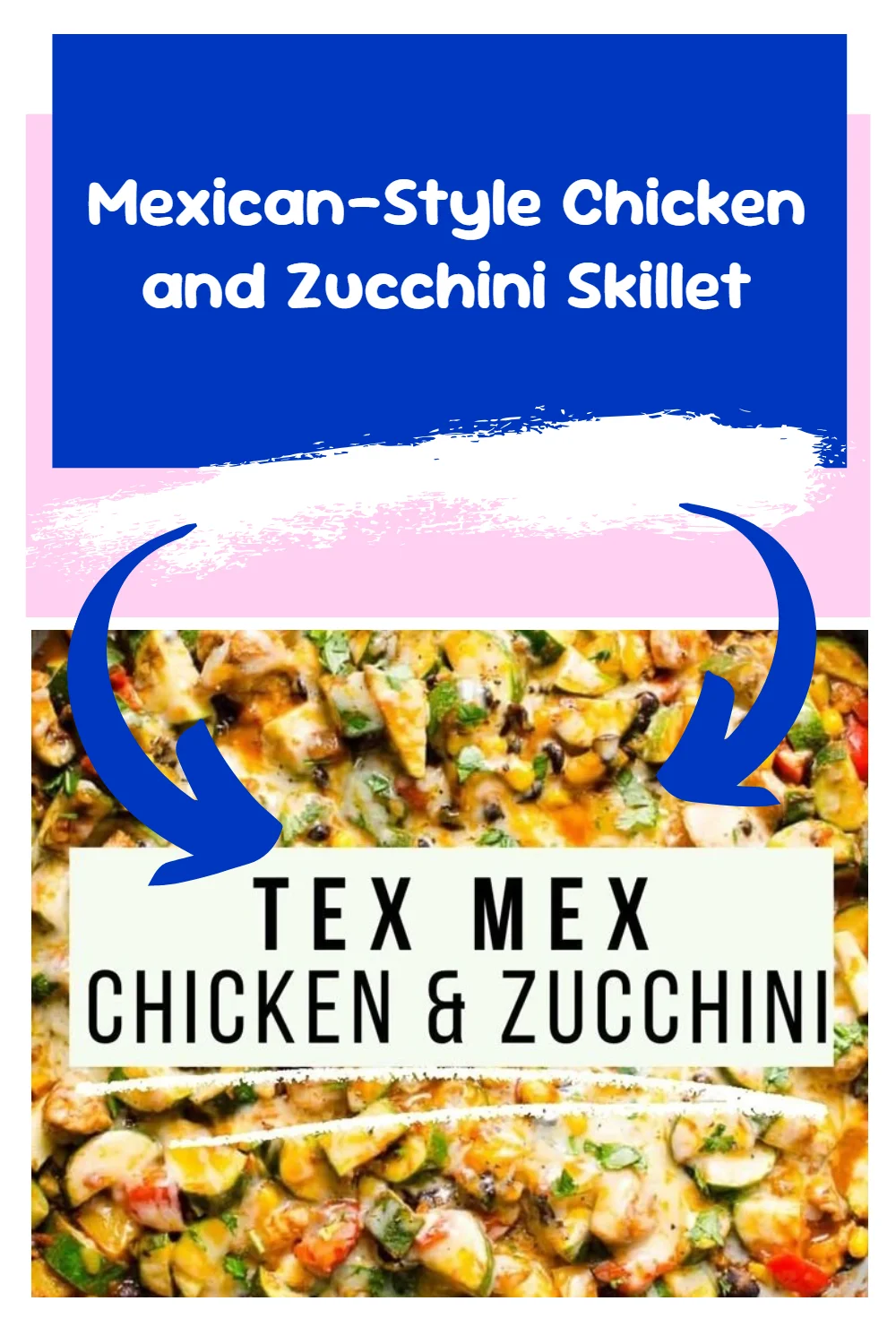 Mexican-Style Chicken and Zucchini Skillet