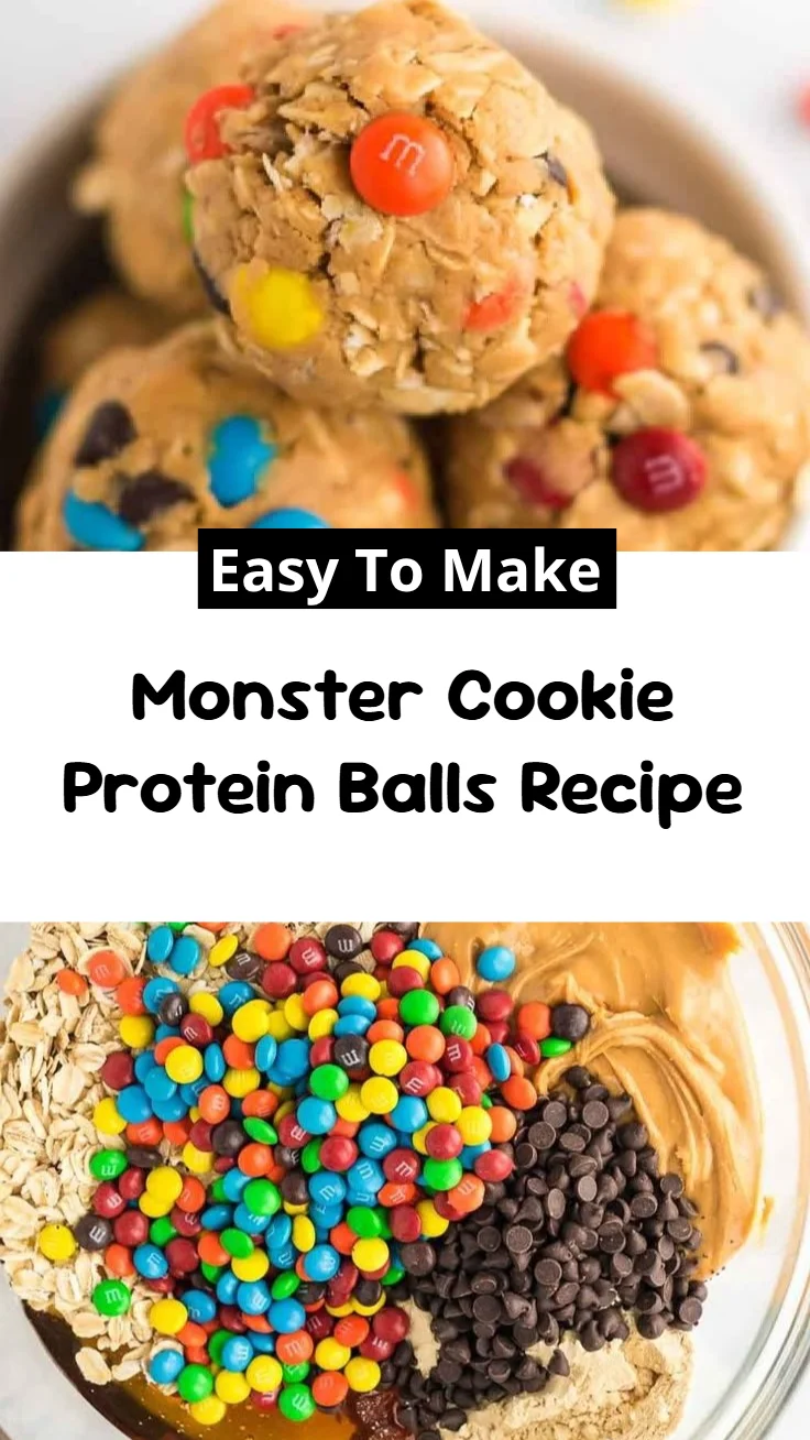Monster Cookie Protein Balls Recipe
