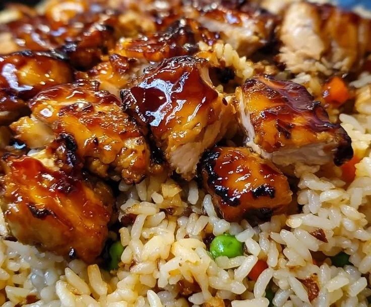 One-Pan Bold Honey BBQ Chicken Rice