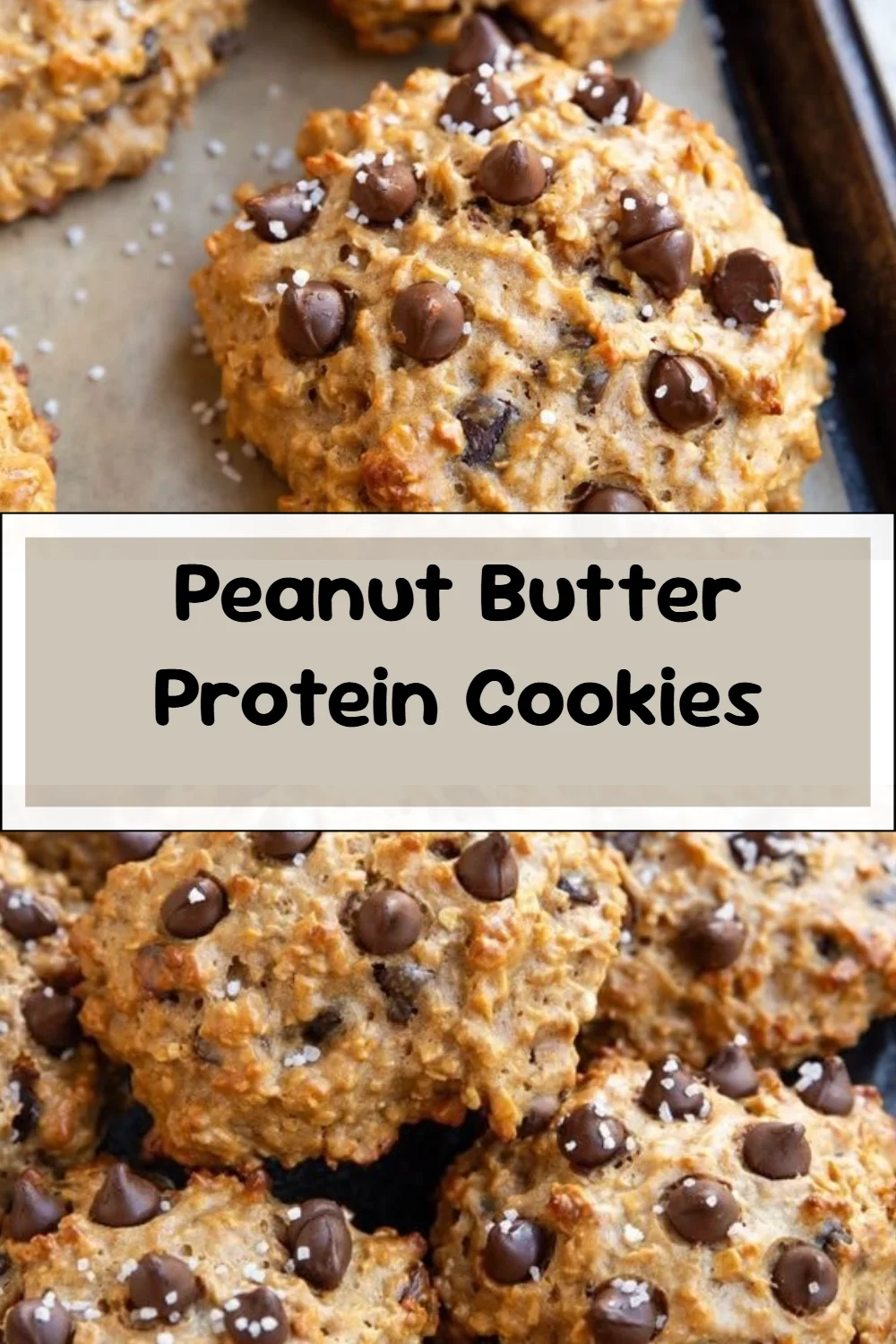 Peanut Butter Protein Cookies