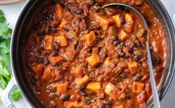 Sweet Potato Black Bean Chili