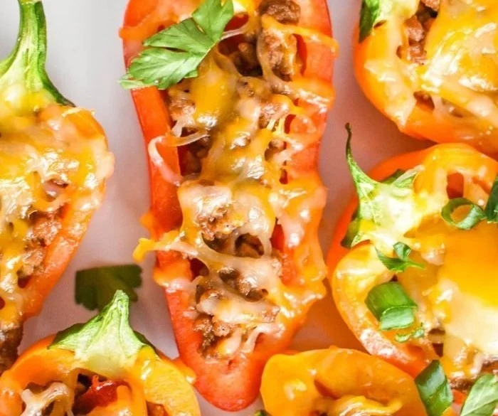 Taco Stuffed Mini Peppers