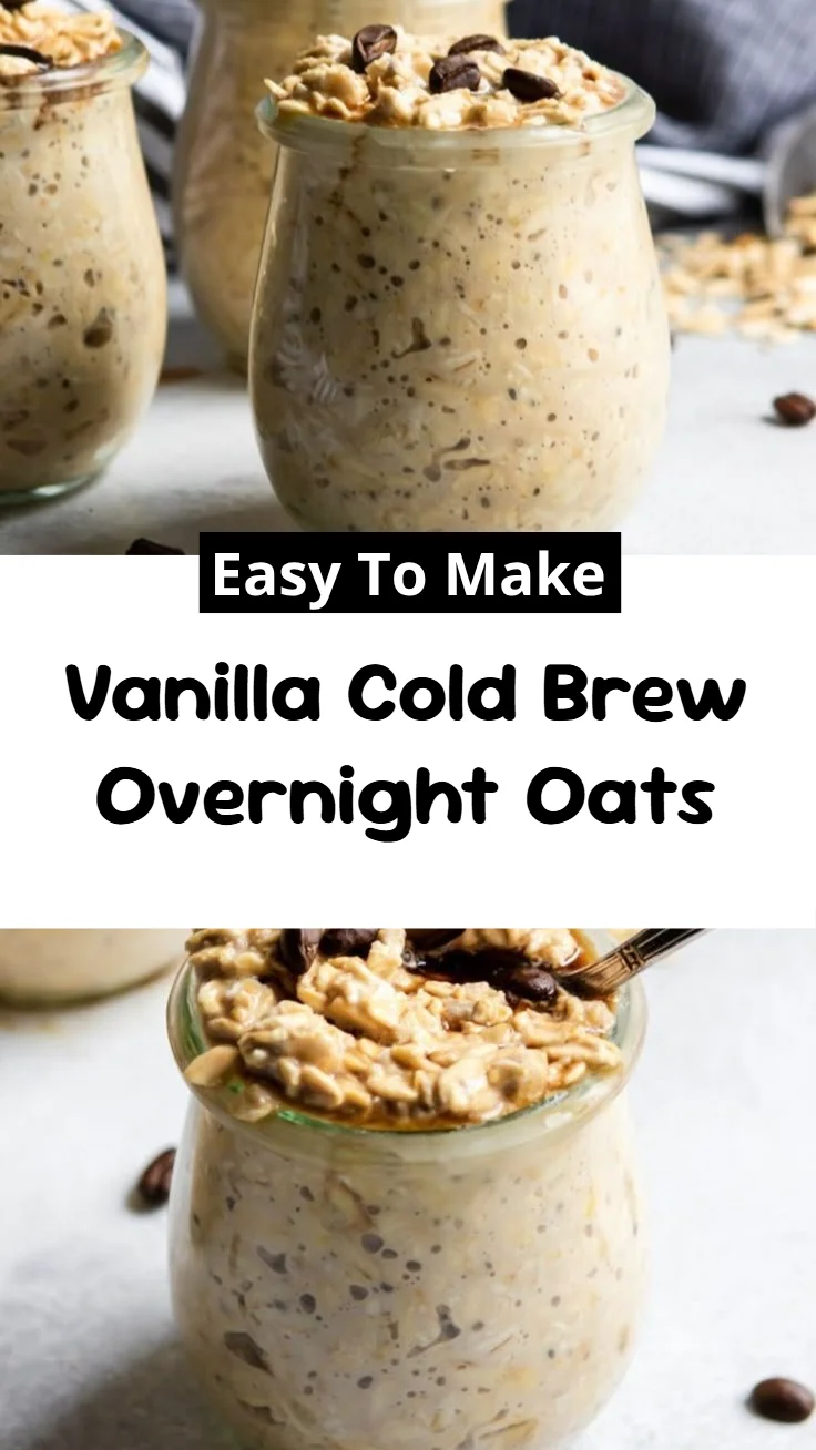 Vanilla Cold Brew Overnight Oats