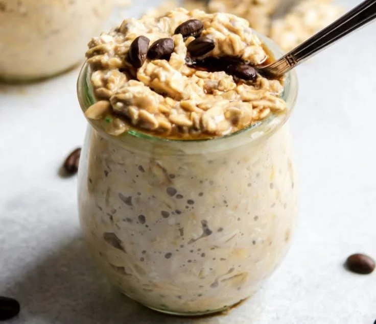 Vanilla Cold Brew Coffee Overnight Oats